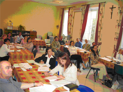 Representatives of various NGOs attending one of the training workshops on Structural Funds